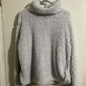 Off White Sherpa turtleneck